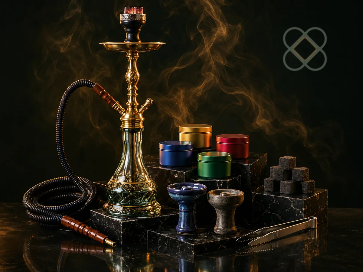 Hookahs and shisha at Puff & Stuff, Lakeland