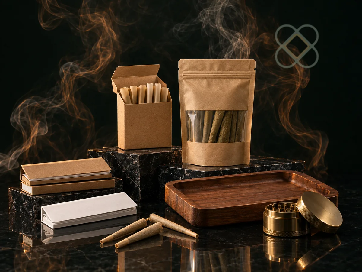 Rolling papers, wraps and cones at Puff & Stuff, Lakeland
